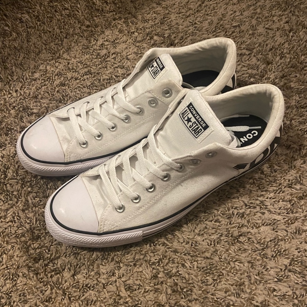 White Converse - Men’s 12